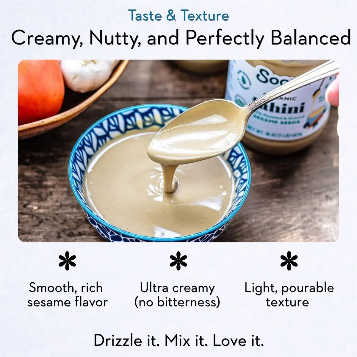 Organic Tahini by Soom - Image 3