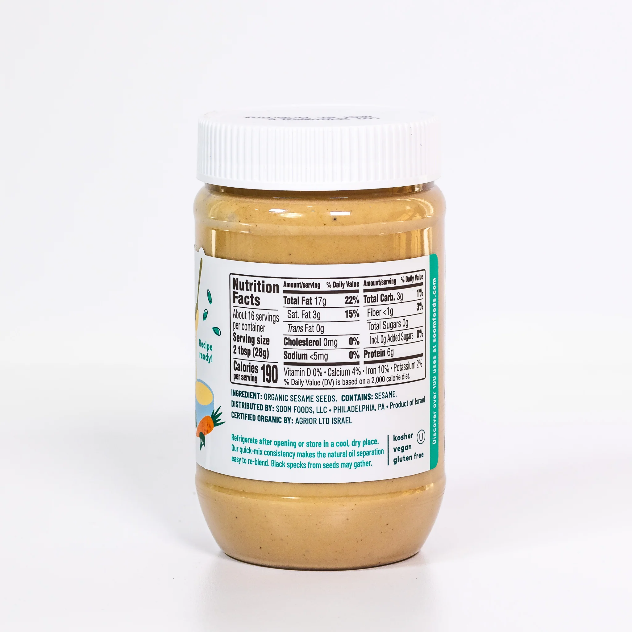 Organic Tahini by Soom - Image 7
