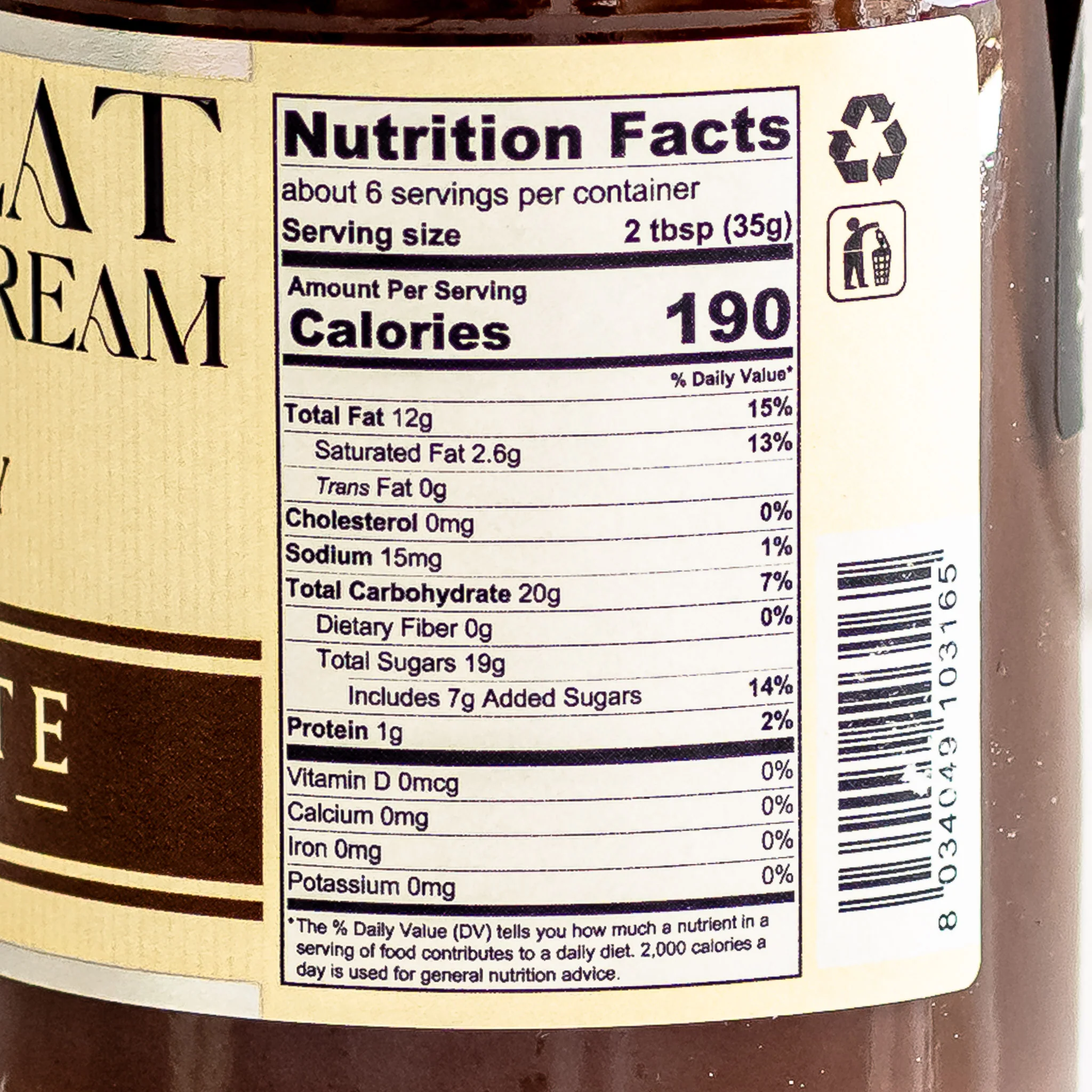 Sicilian Chocolate Hazelnut Cream - Image 3
