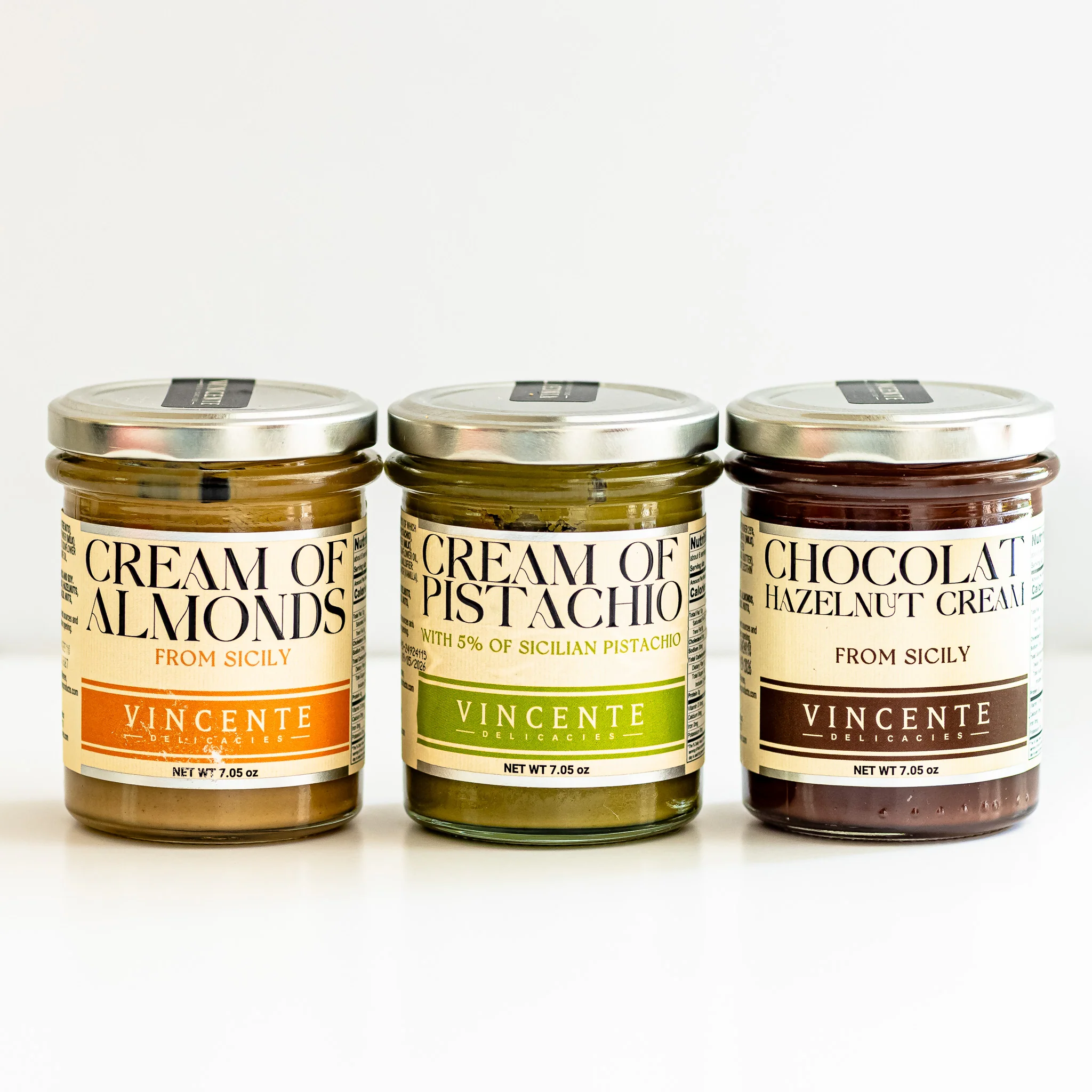 Sicilian Sweet Cream Trio